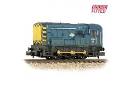 Class 08 08818 BR Blue [W]  Sound Fitted N Gauge
